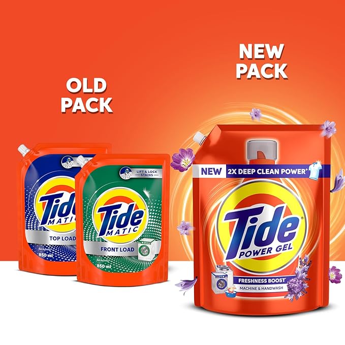 Tide Matic Liquid Detergent 2L + 200 ml FREE Top Load Washing Machine - Image 2