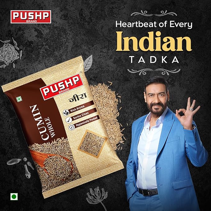 Pushp Whole Jeera | 500g Pouch | Premium Cumin Seeds | Aromatic & Flavorful | Ideal for Cooking, Tadka, Seasoning (Pack of 2) - Image 4